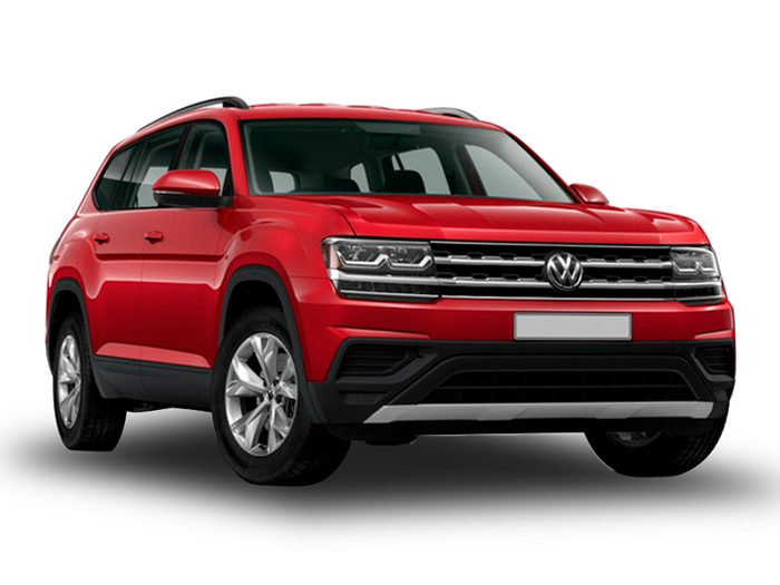 Volkswagen Teramont Красный